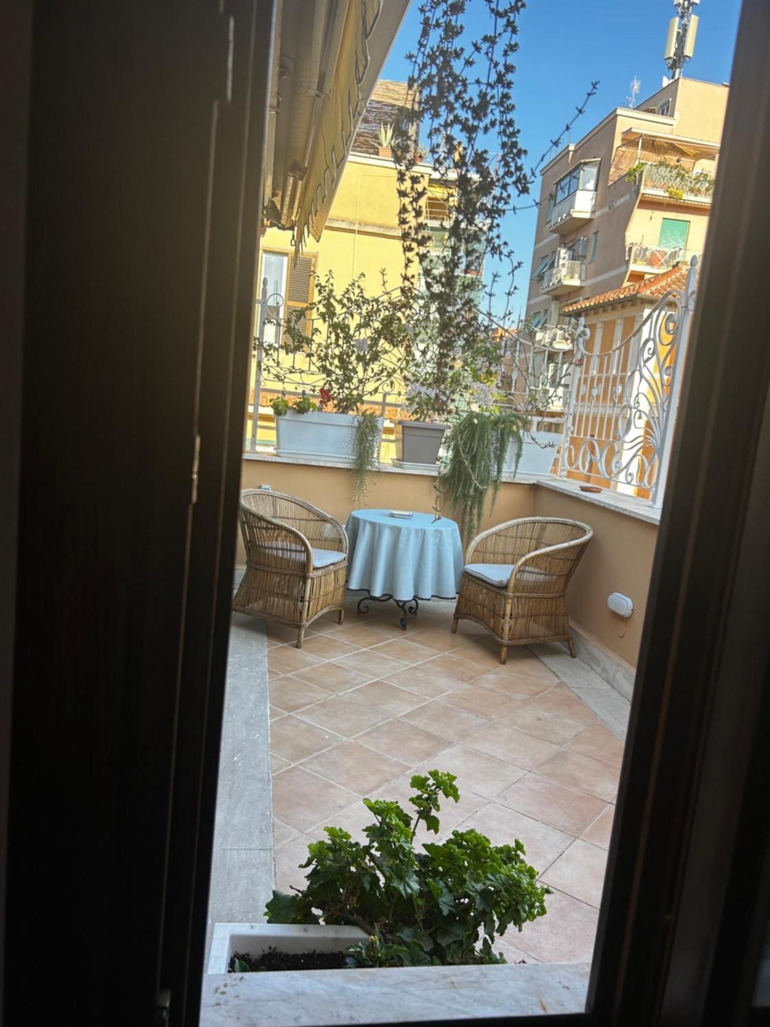 Ferienwohnung La Finestra Su San Pietro Terrace And View Rom Exterior foto